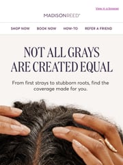 Email Inspiration from Madison Reed