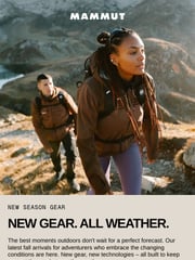 Email Inspiration from Mammut
