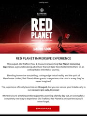 Email Inspiration from Manchester United