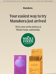 Email Inspiration from Manukora