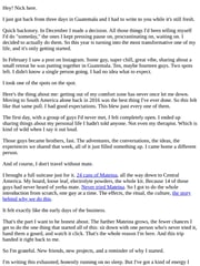 Email Inspiration from Mateína