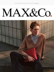 Email Inspiration from MAX&Co.