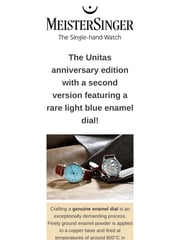 Email Inspiration from MeisterSinger