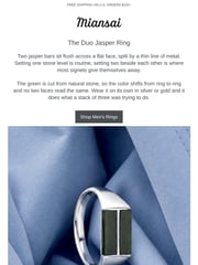 Email Inspiration from Miansai