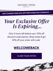 Email Inspiration from Michael Todd Beauty
