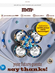 Email Inspiration from M&M'S