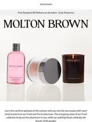 Email Inspiration from Molton Brown