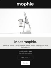 Email Inspiration from Mophie