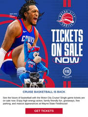 Email Inspiration from Motor City Cruise