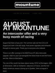 Email Inspiration from mountune