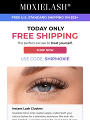 Email Inspiration from MoxieLash®