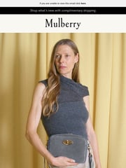 Email Inspiration from Mulberry