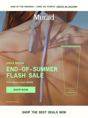 Email Inspiration from Murad Skincare