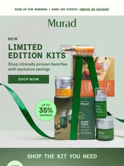 Email Inspiration from Murad Skincare