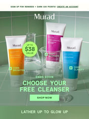 Email Inspiration from Murad Skincare