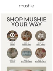 Email Inspiration from Mushie