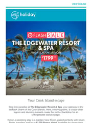 Email Inspiration from My Holiday