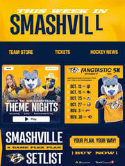 Email Inspiration from Nashville Predators