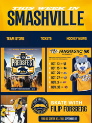 Email Inspiration from Nashville Predators