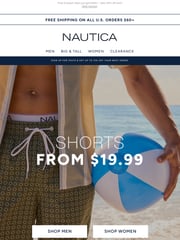 Email Inspiration from Nautica