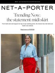 Email Inspiration from NET-A-PORTER