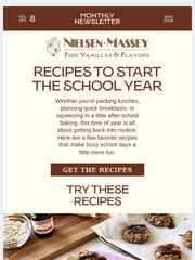 Email Inspiration from Nielsen-Massey