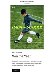 Email Inspiration from Nike