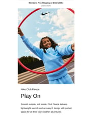 Email Inspiration from Nike