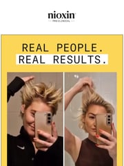 Email Inspiration from Nioxin