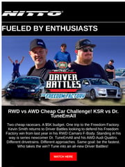 Email Inspiration from Nitto Tire
