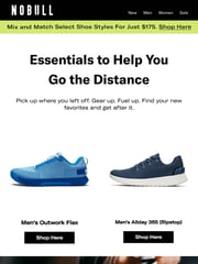 Email Inspiration from NOBULL