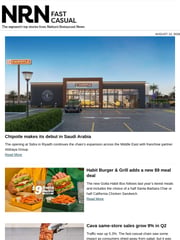 Email Inspiration from NRN Fast Casual Report