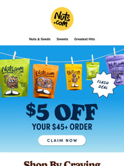 Email Inspiration from Nuts.com