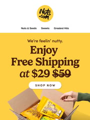 Email Inspiration from Nuts.com