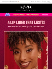 Email Inspiration from NYX Professional Makeup