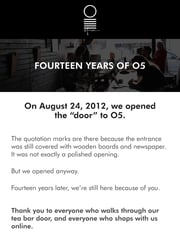 Email Inspiration from O5 Tea | Bailey, Geoff & Daniel