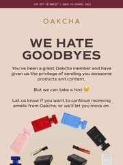 Email Inspiration from Oakcha