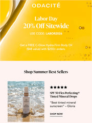Email Inspiration from Odacité