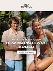 Email Inspiration from O'Neill Clothing