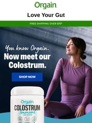 Email Inspiration from Orgain