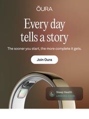 Email Inspiration from Oura