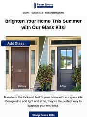 Email Inspiration from Pease Doors