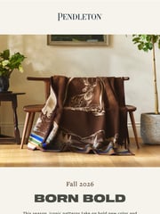 Email Inspiration from Pendleton Woolen Mills