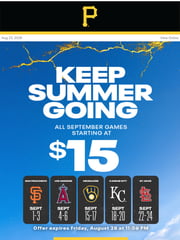 Email Inspiration from Pittsburgh Pirates