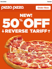 Email Inspiration from Pizza Pizza