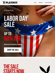 Email Inspiration from Playboy
