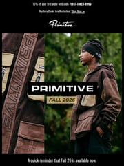 Email Inspiration from Primitive Skate