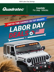 Email Inspiration from Quadratec