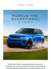 Email Inspiration from RANGE ROVER