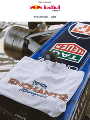 Email Inspiration from Red Bull Shop US